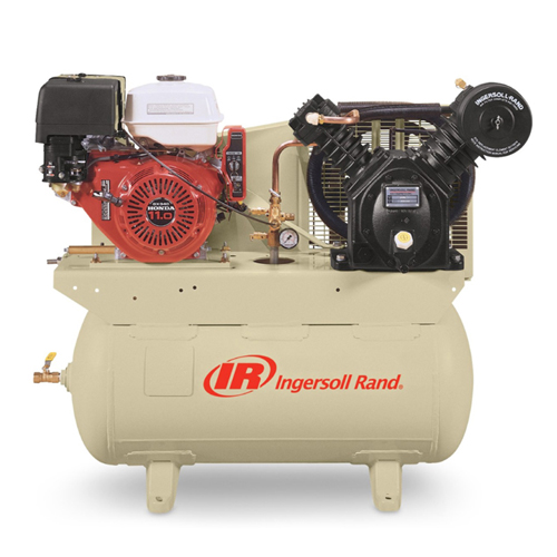 Truck-Mounted Two-Stage Gas Driven Reciprocating Air Compressor 13-14 hp